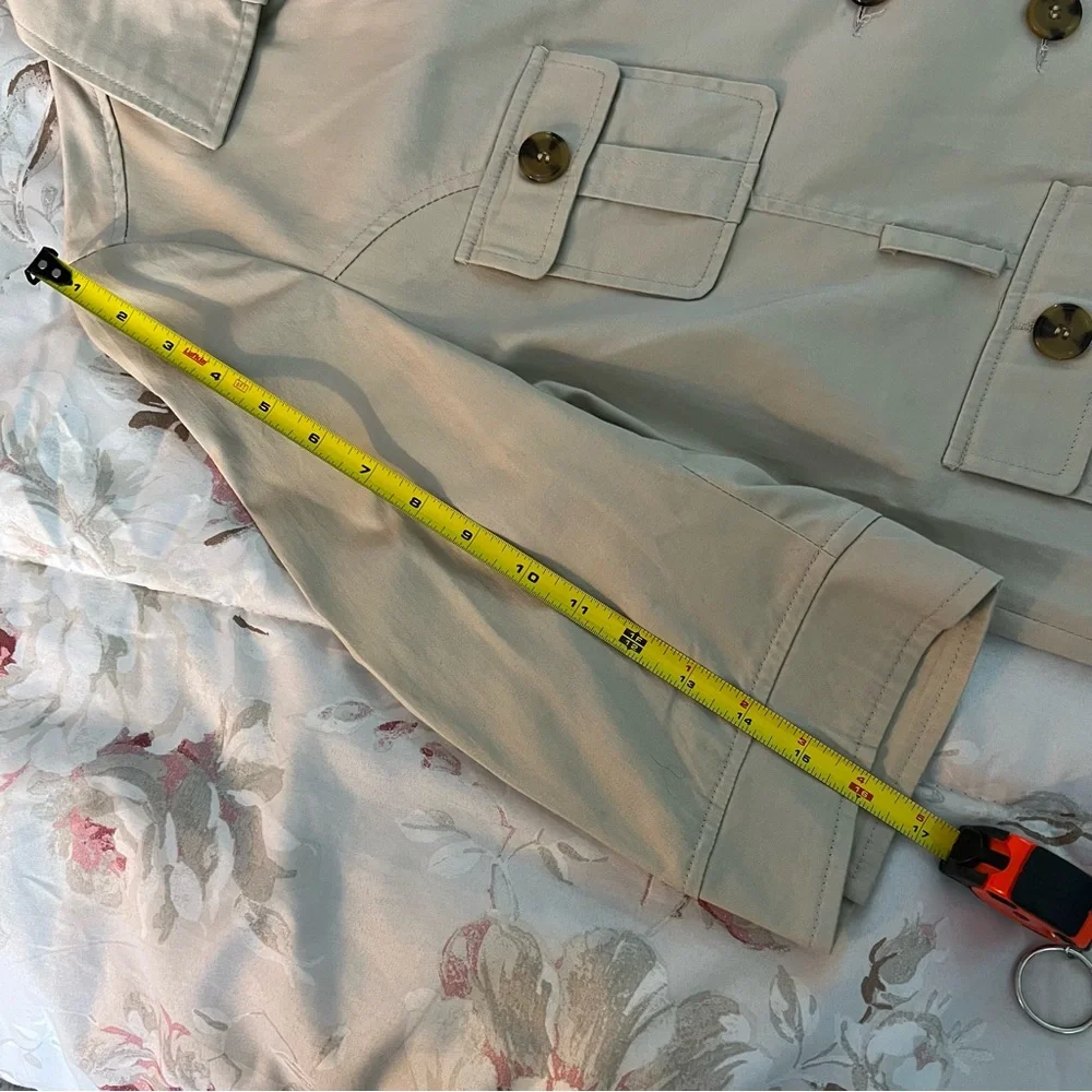 New “Talie” Khaki Utility Jacket - Picture 15 of 15